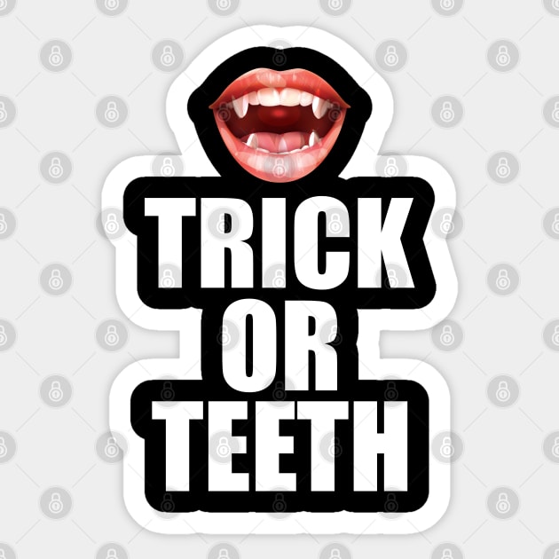 Dentist - Thick or Teeth Sticker by KC Happy Shop